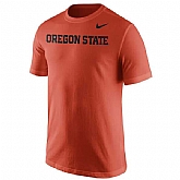 Oregon State Beavers Nike Wordmark WEM T-Shirt - Orange,baseball caps,new era cap wholesale,wholesale hats